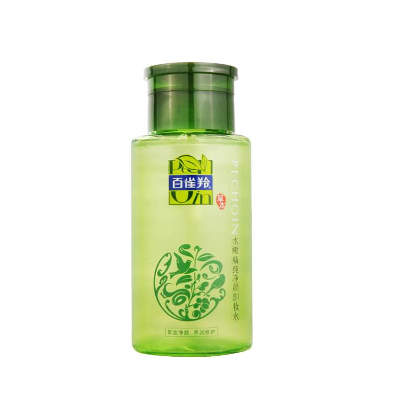 百雀羚(PECHOIN) 水嫩清颜莹采组合装（莹采修饰乳40g（亮肤型CC霜）+卸妆水200ml 通用 各种肤质）