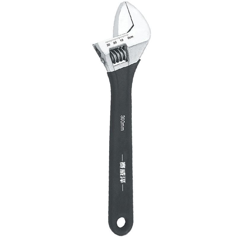 赛威泽SWZ-202112-A041812沾塑柄活扳手 规格12“高清大图