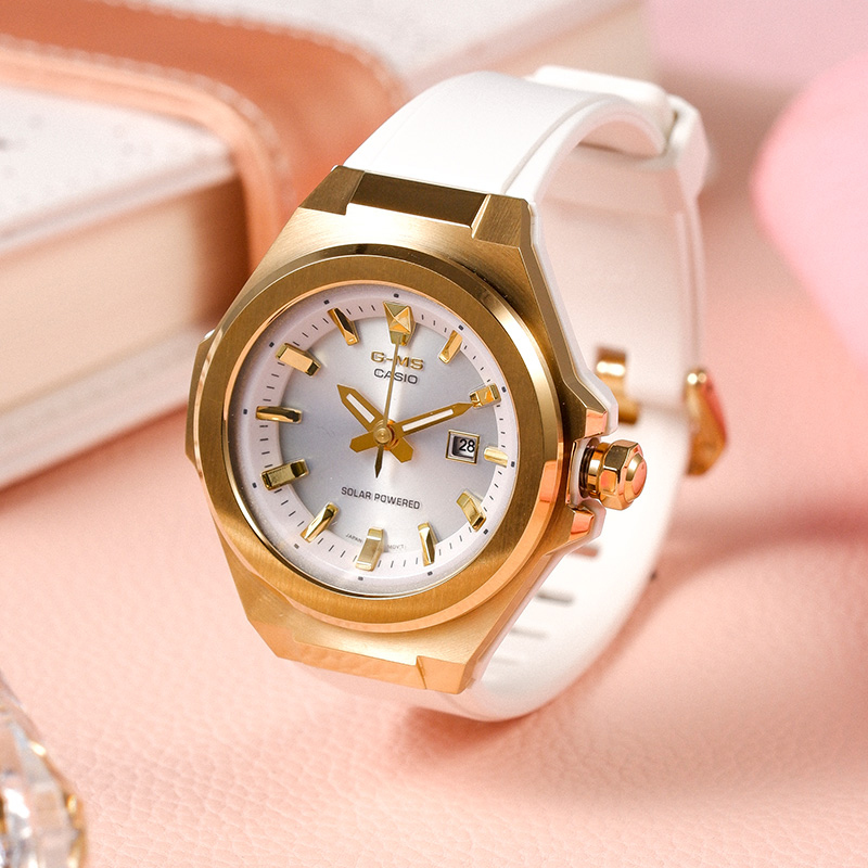卡西欧（Casio）新款BABY-G 女表 情侣表 休闲运动石英表 日韩品牌 正品 卡西欧手表 MSG-S500G高清大图