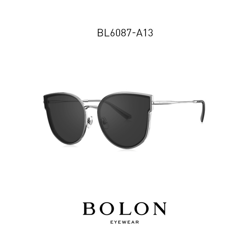 BOLON暴龙2020太阳镜猫眼款潮流墨镜金属时尚眼镜女BL6087