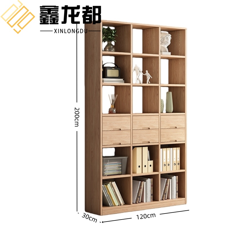 鑫龙都 书柜展示柜120*30*200cm 台