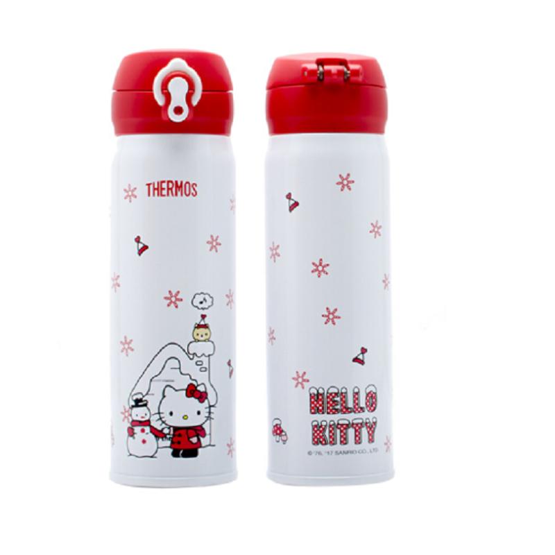 膳魔师(THERMOS) 真空不锈钢保温杯JNL-501 KT003 KITTY卡通杯500ml