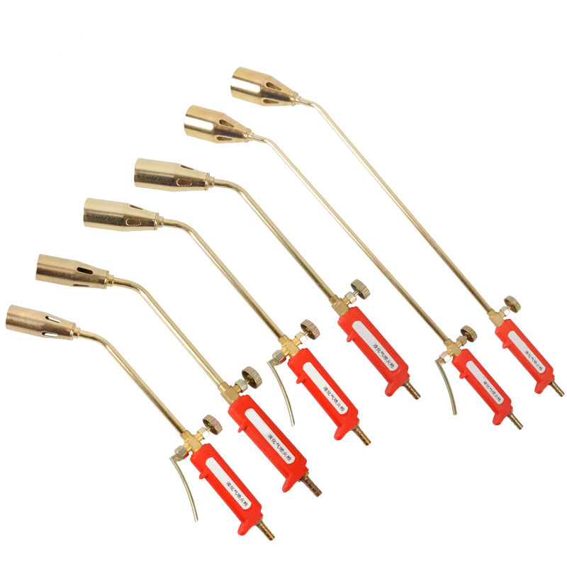 天然气喷灯家用防水高温头枪阿斯卡利ascari烧肉焊枪2米天然橡胶气管