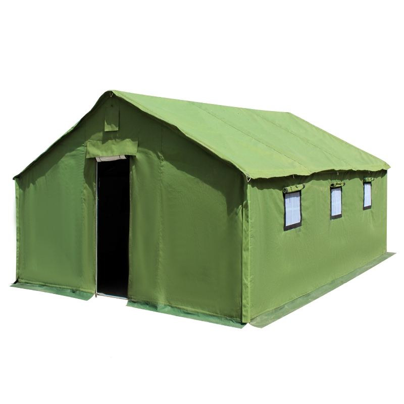 户外帆布帐篷工地施工应急救灾工程防雨迈高登加棉加厚住人四季养蜂