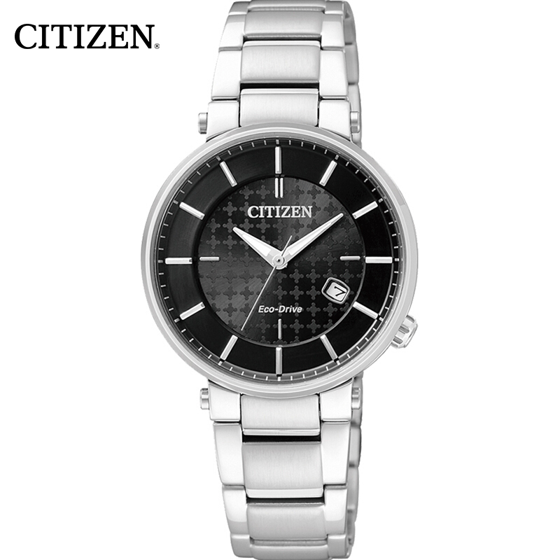 西铁城(CITIZEN)手表 光动能商务休闲 防水蓝宝石玻璃女表 EW1790-57E