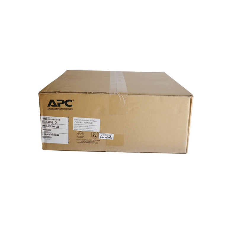 APC施耐德SUA1000R2ICH在线互动式1KVA/670W稳压机架式正弦波UPS不间断电源