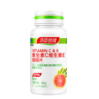 汤臣倍健维生素C维生素E咀嚼片60片 成人男女孕妇乳母维生素C维生素e