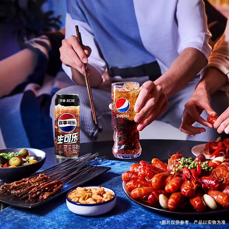 百事无糖生可乐PET500ml*12高清大图