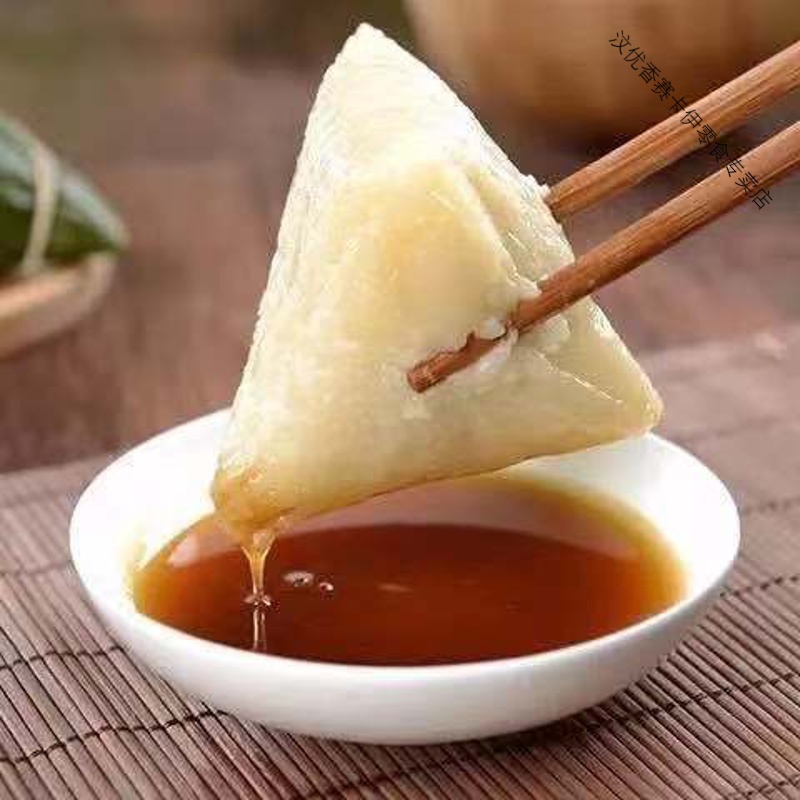 [素粽]白米粽子豆沙蜜枣粽子批发杂粮粽早餐速食160g真空装高清大图