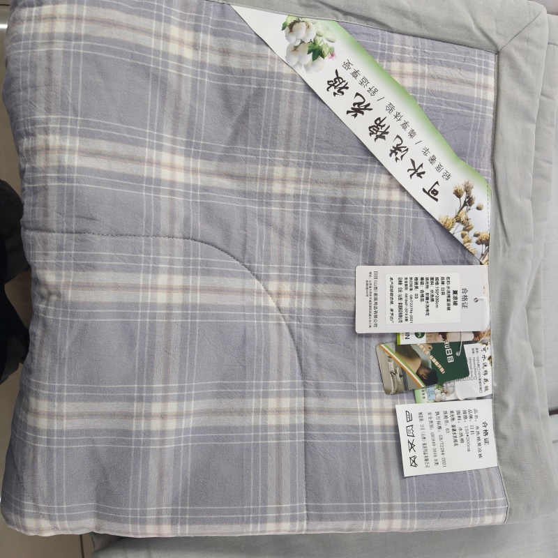 日目 水洗棉夏凉被 150*200cm/条高清大图