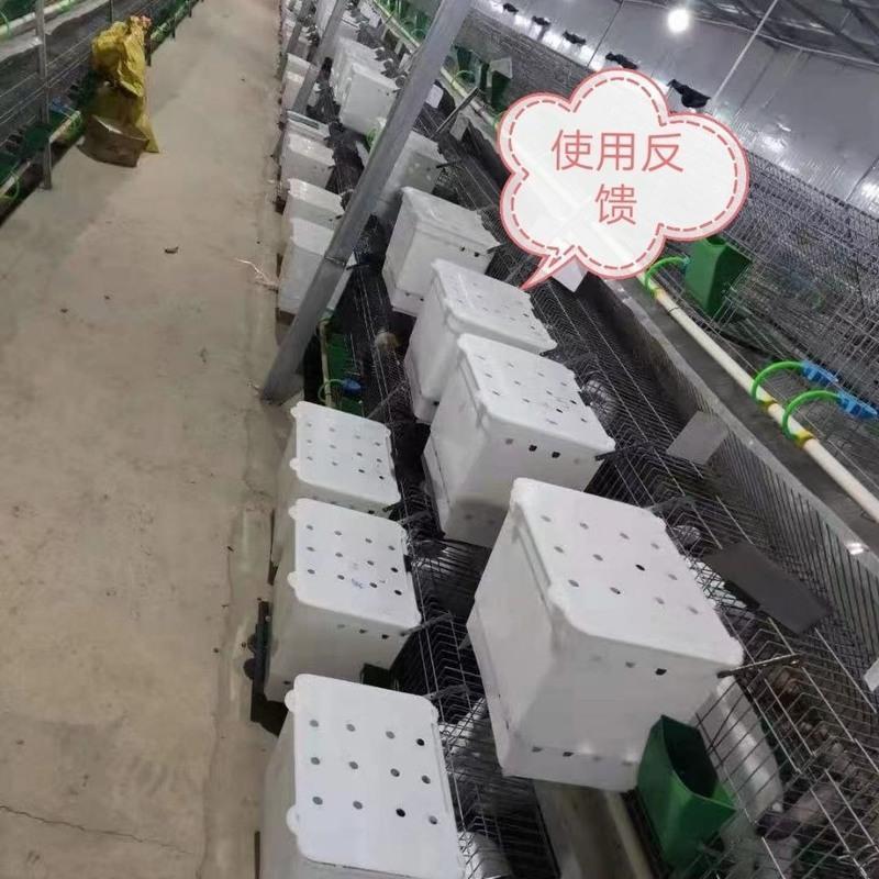30*26*14内置产箱 1个（买四发五-以此类推） 兔用产仔箱兔子外挂产箱兔笼外挂产房兔子外挂产崽箱带托尿盘熟料