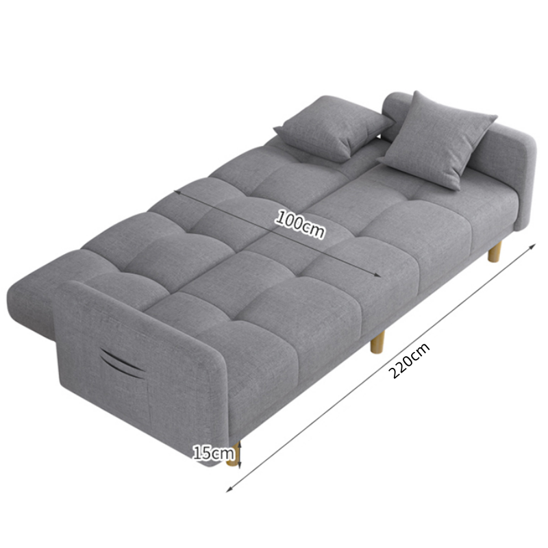乐琪艺折叠沙发床2.2m张高清大图