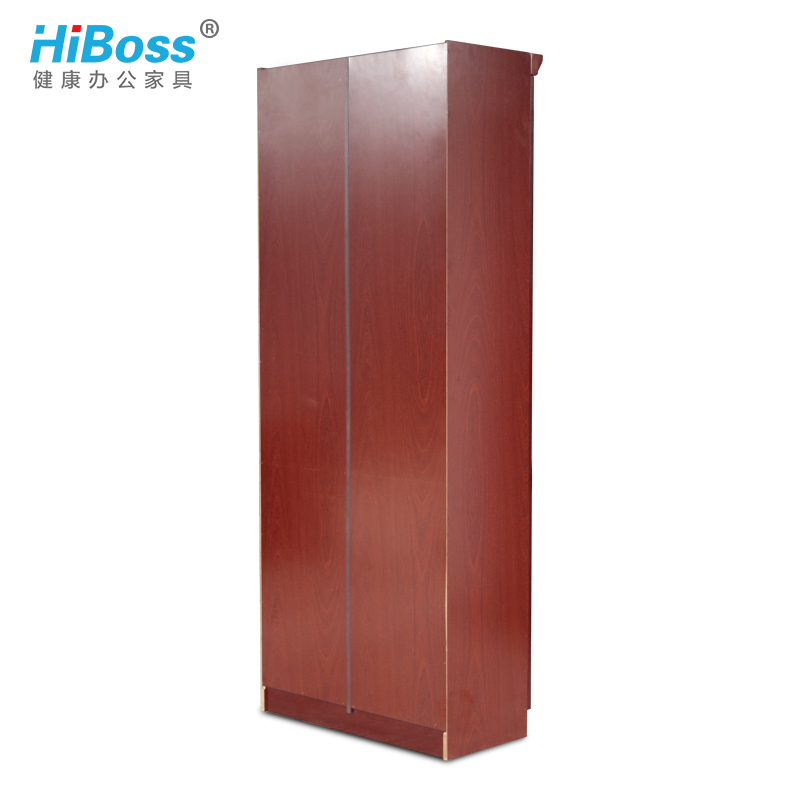 HiBoss办公柜2门书柜衣柜组合资料文件柜两门储物柜书橱