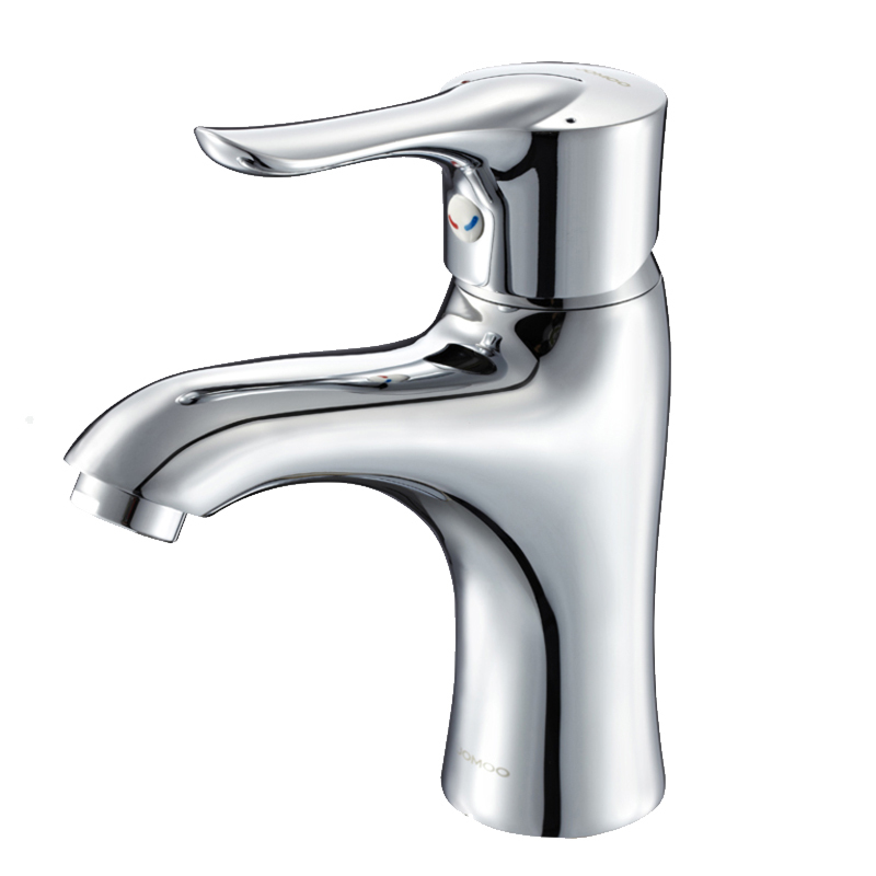 九牧(jomoo)黄铜面盆龙头家用卫生间洗手盆阀芯脸盆台盆冷热水龙头jlt