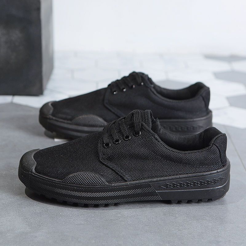 奔典品牌解放鞋男军鞋军训迷彩鞋女工地鞋劳保耐磨帆布鞋胶鞋劳动鞋作