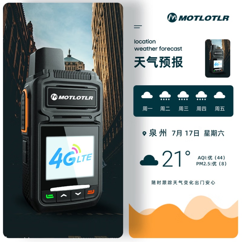 MOTLOTLR 公网对讲机G63小钢炮全国通5000公里户外可用 单位:台高清大图