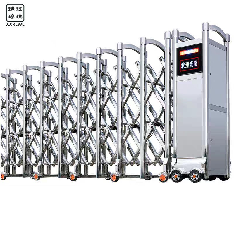 瑞琅玟珑 电动伸缩门 不锈钢伸缩门 SSM-1 米