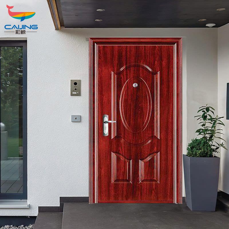 彩鲸(CAIJING)CJ-FDDK03防盗门安全门钢质家用门进户门大门别墅入户门图片