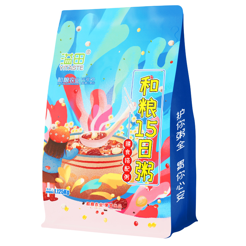 酥田溢田五谷杂粮早餐粥15日粥75g*15袋