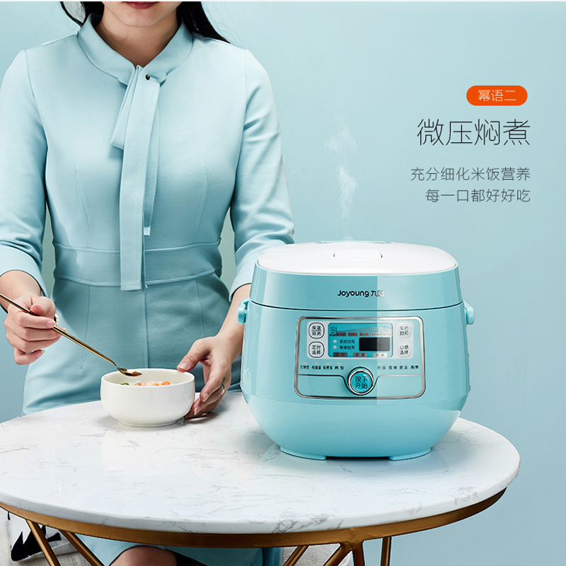 九阳(Joyoung)电饭煲JYF-20FS66 2升 土灶原釜 智灵旋控 智能预约 一键开盖 电饭锅高清大图
