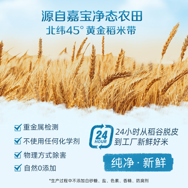 [三罐]嘉宝米粉 (Gerber) 婴儿宝宝辅食 菠菜营养米粉 宝宝高铁米糊2段250g*3(6-36个月适用)高清大图