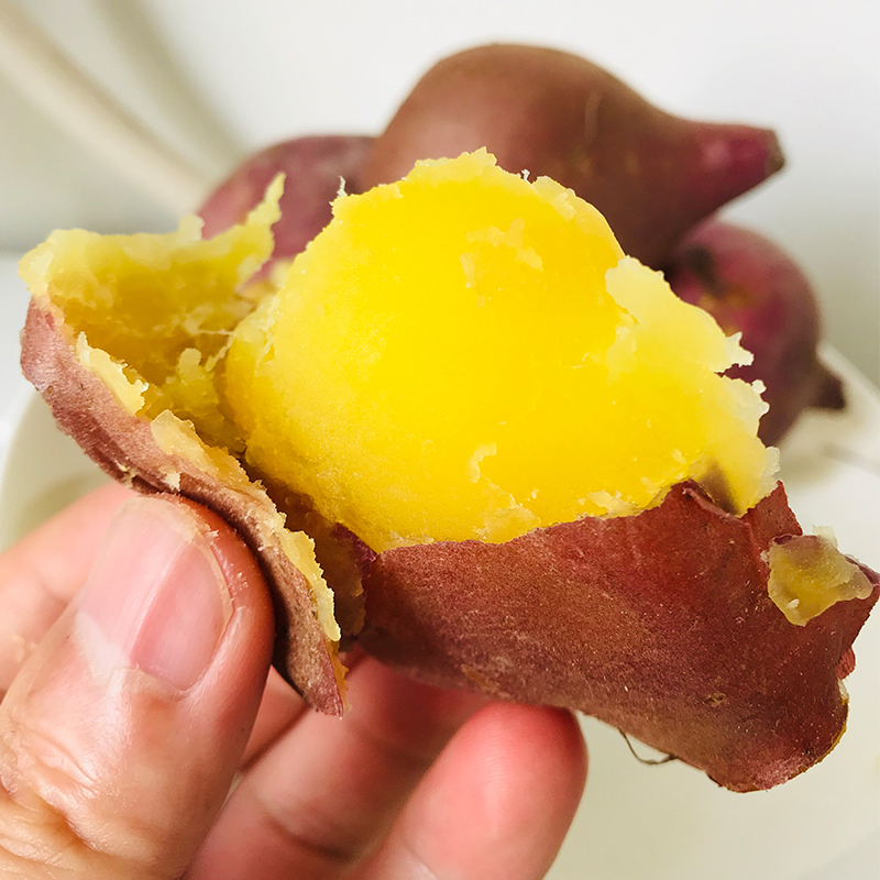 [西沛生鲜]陕西正宗板栗薯 净重8.5斤 大果 新鲜小香薯蜜薯桥头地瓜农家自种沙地板栗薯高清大图