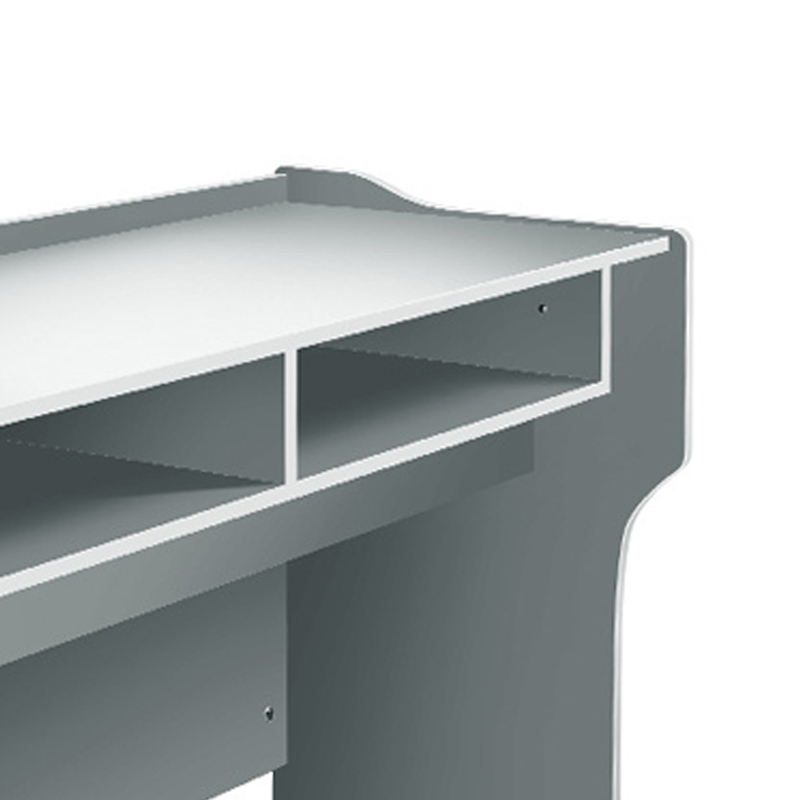 质凡演讲台接待台简约现代前台迎宾台咨客台 1000*600*865mm高清大图