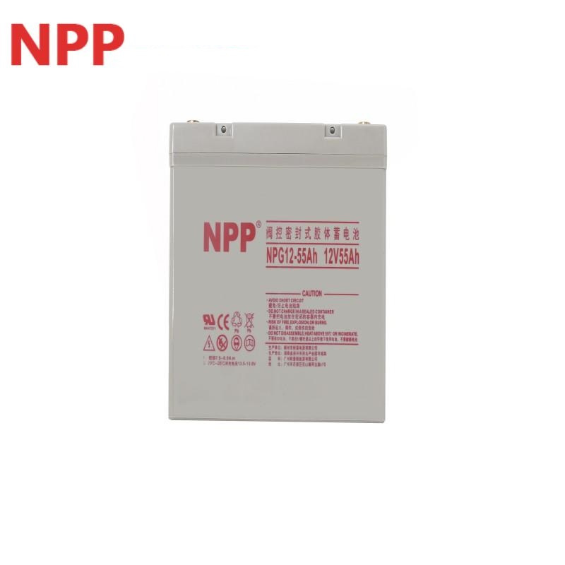 NPP蓄电池NPG12-55Ah高清大图