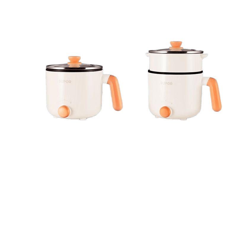 苏泊尔(SUPOR)H12YK629A 多用途锅电煮锅迷你多功能小煮锅电火锅 600W(单位:台)白色