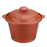 苏泊尔(SUPOR) 电炖锅砂锅炖盅养生红陶煮粥锅3L家用煲汤锅店铺优惠文字识别手拨