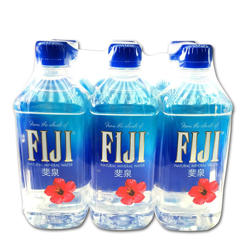斐济原装进口 斐泉(FIJI) 天然矿泉水 330ml*6瓶