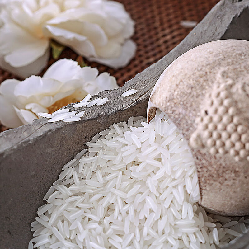 福临门自然香黑龙江长粒香米 轻碾磨大米东北大米 长粒香米5kg高清大图