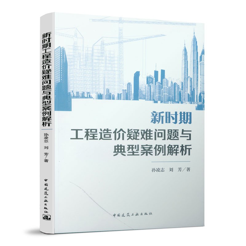 [正版]新时期工程造价疑难问题与典型案例解析 孙凌志著工程造价案例分析 建筑工程经济与管理 工程造价案例分析参考学习阅高清大图