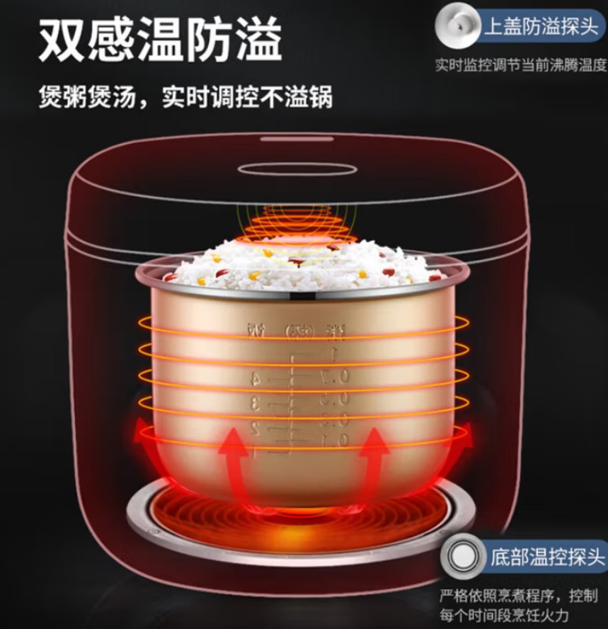 荣事达(Royalstar)多功能智能电饭煲 RFB-S4081高清大图