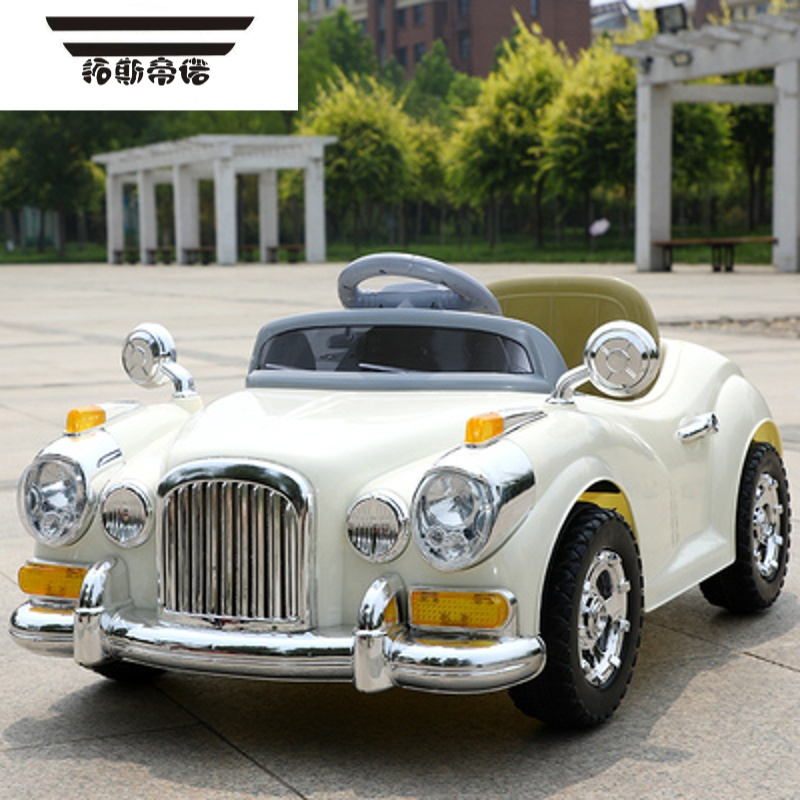 拓斯帝诺婴儿童电动车四轮遥控汽车可坐男女小孩摇摆童车宝宝玩具车可