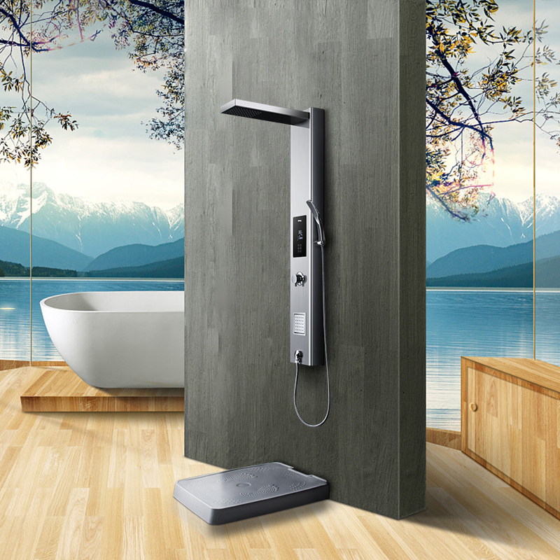 Reg雷哲 集成热水器即热式电热水器一体式家用洗澡速热淋浴屏 Q1