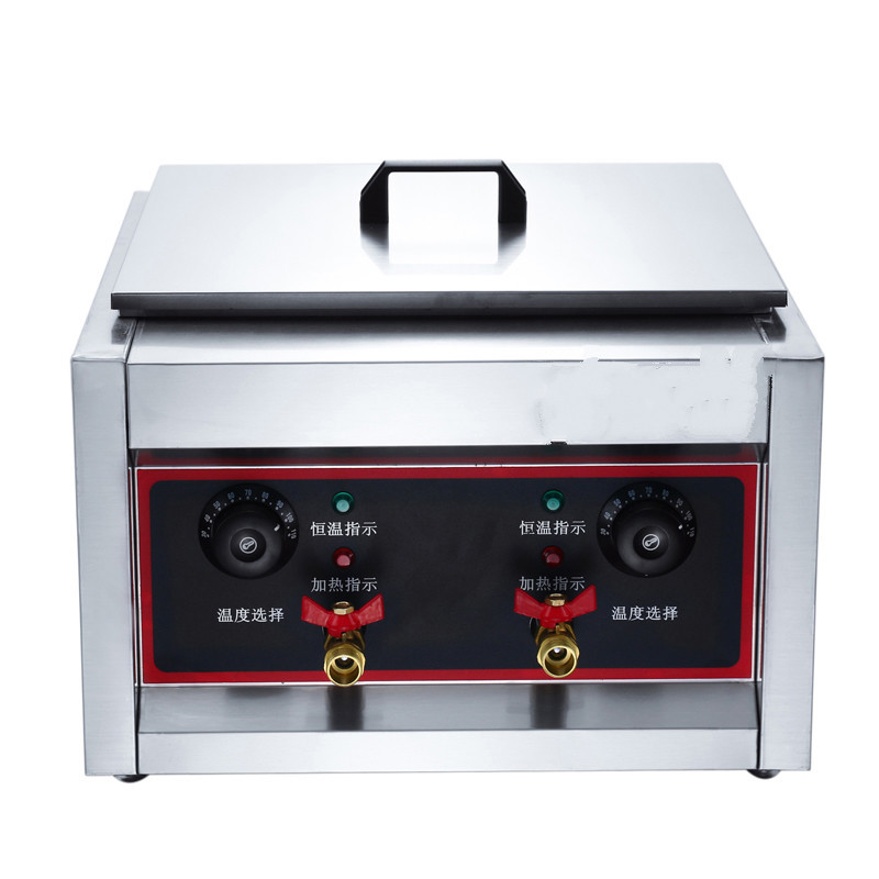 关东煮机器古达电热煮面炉商用台式四头节能汤面粉炉多用麻辣烫锅