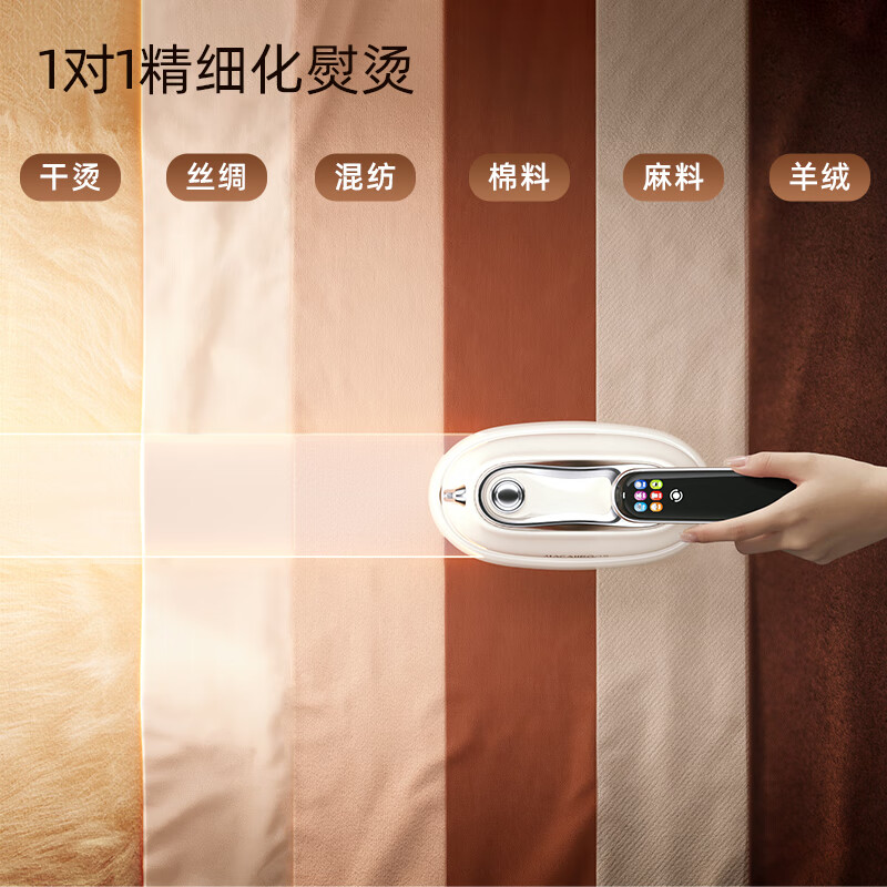 迈卡罗(MACAIIROOS)折叠手持挂烫机MC-GT126规格:1200W/160mL高清大图