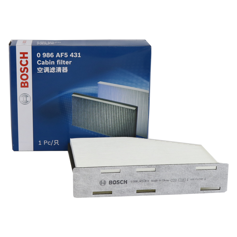 博世(BOSCH)空调滤清器AF5431(大众迈腾/速腾/帕萨特/cc/开迪/高尔夫/明锐/速派/西雅特1.8T)