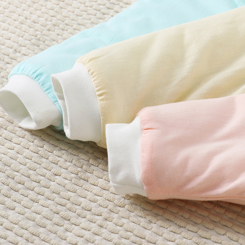 儿童睡袍夹棉加厚婴儿连体睡衣保暖男女宝宝睡裙春秋冬季幼儿薄棉蓝色