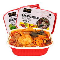 【满199减120】华夏传承懒人火锅麻辣味320g 冷水自煮方便速食自热麻辣小火锅