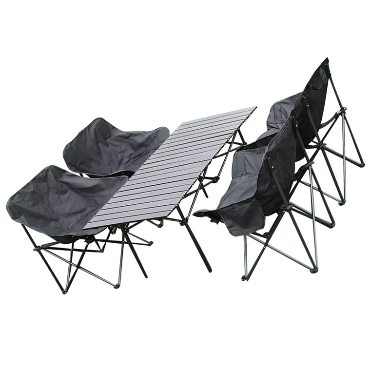 翼澜 折叠桌椅 4位 套高清大图