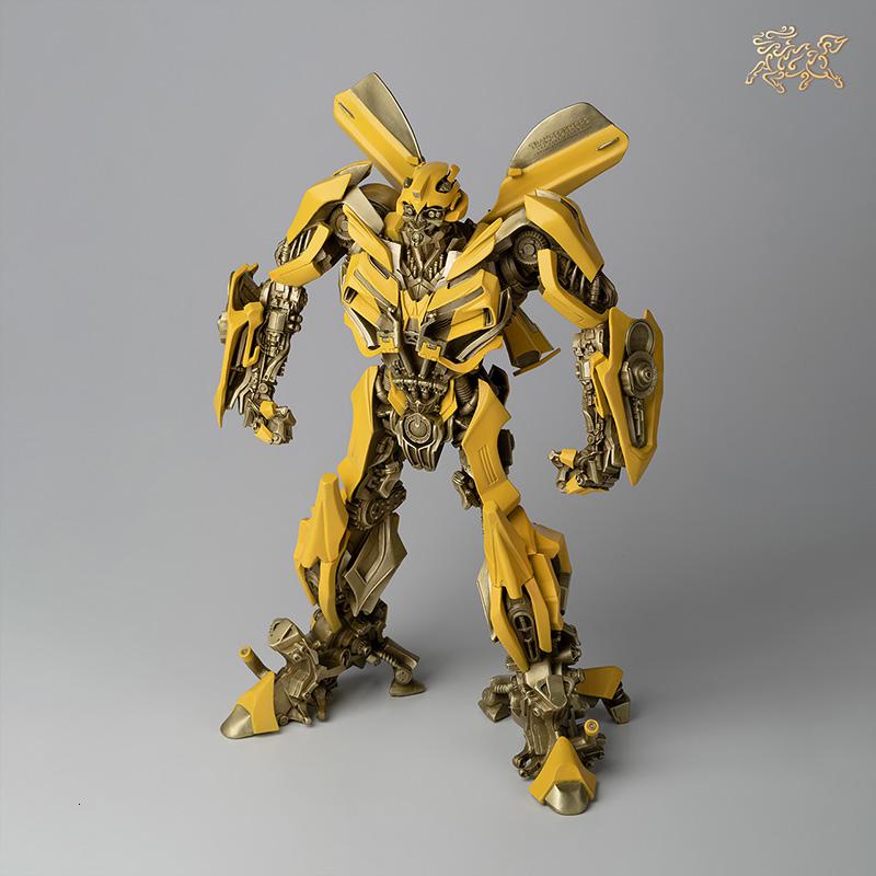 美帮汇授权《变形金刚5》大蜂纪念版 版手办模型 摆件高清大图