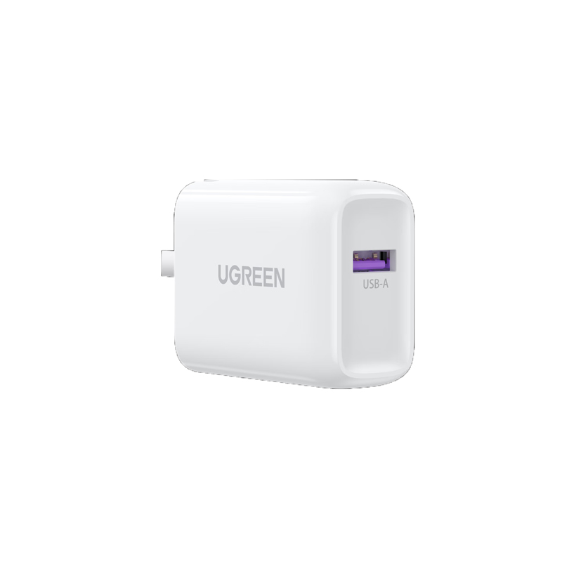 绿联(UGREEN)22.5W充电器usb超级快充头适用华为mate60pro荣耀小米安卓手机插头