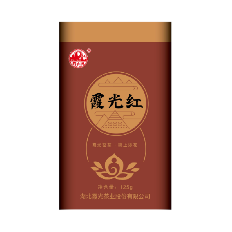 霞光牌 霞光红茶125克罐装