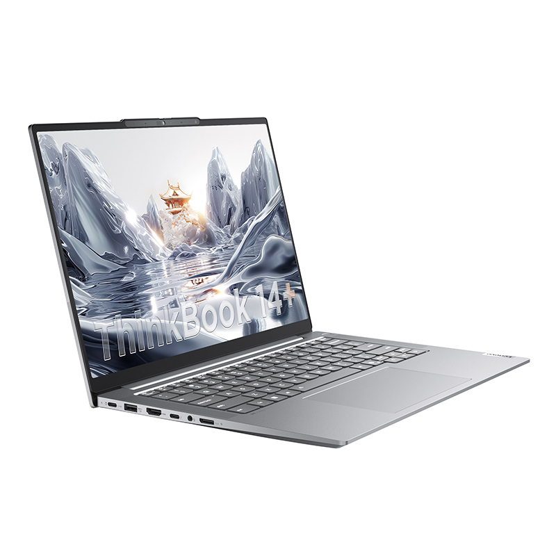 ThinkPad ThinkBook 14+ 00CD 2025款14.5英寸大屏学生游戏娱乐商务办公笔记本电脑 3K高色域屏 锐龙AI 9-365 32G内存 1TB固态高清大图