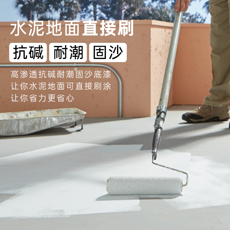 千居美聚氨酯地坪漆 水泥地面漆地板漆防水防晒防滑室外油漆高清大图