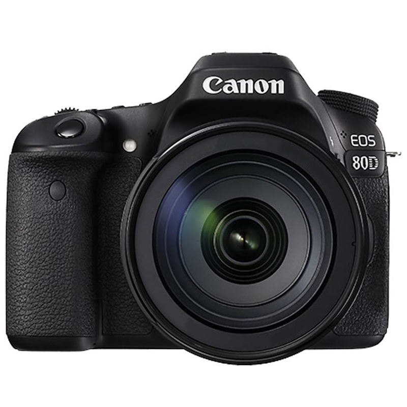 佳能(Canon) EOS 80D(腾龙18-200mm) 数码单反相机 单镜头套装 约2420万像素