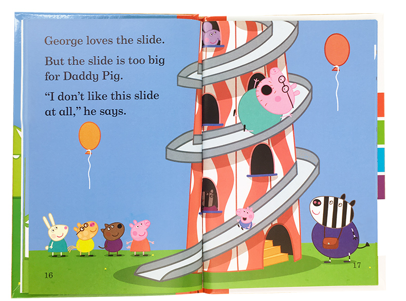 [正版]英文原版绘本 粉红佩佩猪小妹游乐园Peppa Pig: Fun at the Fair - Read it yo高清大图