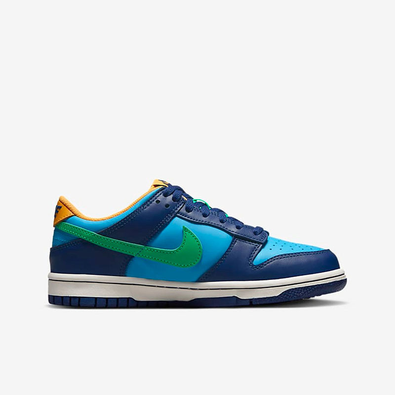 Nike Dunk Low 低帮 潮流板鞋 GS 蓝绿 DV1693-401